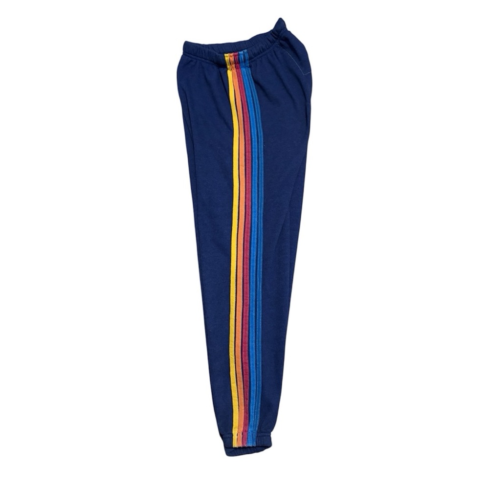Aviator nation 5 STRIPE SWEATPANTS - NAVY - Picture 6 of 9
